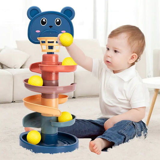 Ball Drop Tower Toy Baby