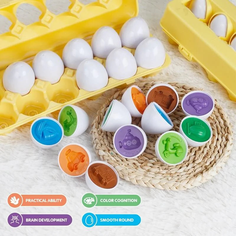 EggSorter Challenge - Sorting Puzzle for Kids