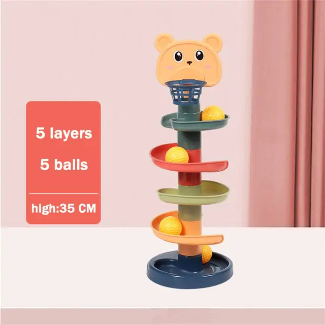 Ball Drop Tower Toy Baby