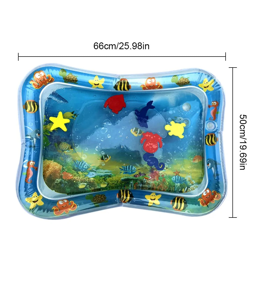 Ocean Adventure Tummy Time Mat -  Inflatable Water Mat