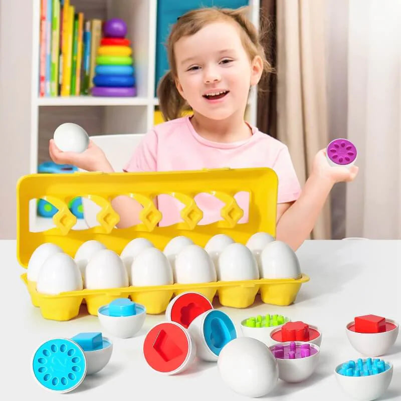 EggSorter Challenge - Sorting Puzzle for Kids